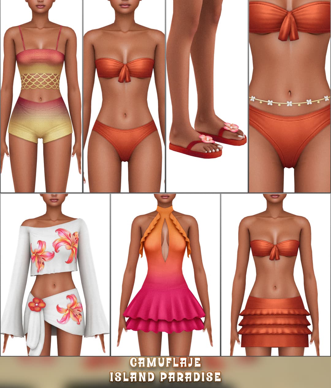 Галерея мода Коллекция одежды Island Paradise Collection #3